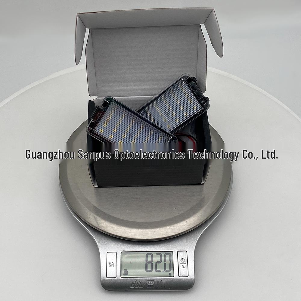 Miura Si LED License Plate Light for Seat Altea - Car Modification Accessory