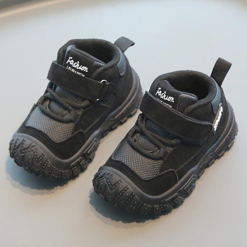 Children's sports shoes 2025 spring and autumn new boys' dad shoes running girls' mountaineering shoes soft-soled baby casual shoes