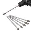 5pcs   Tool Carbide Burr Set 150mm Double Grain   Handle Alloy Impeller Polishing Tool for Chamfering Grinding Engraving