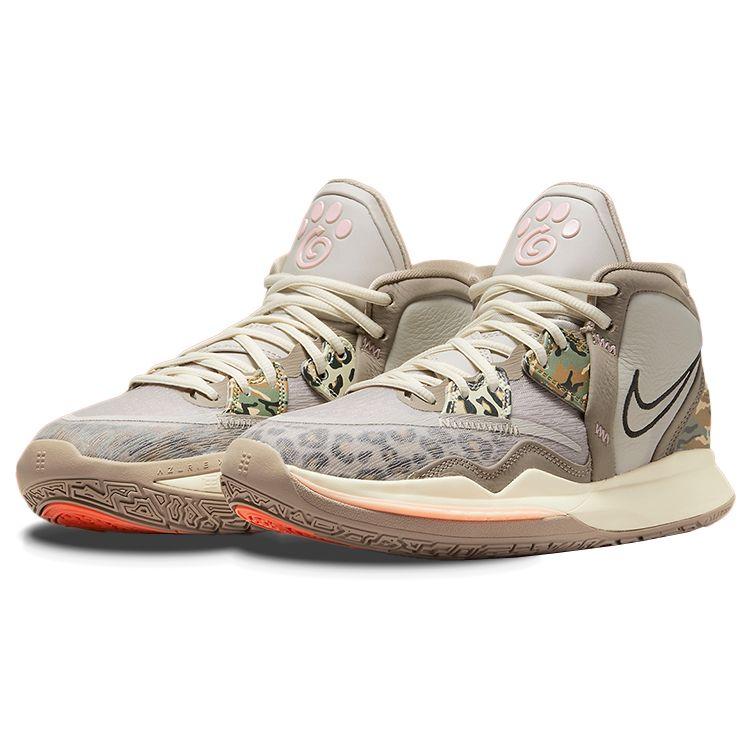 Nike Kyrie Infinity Leopard Camo Unisex Sneakers Tan Light-Iron-Ore Moon-Fossil CZ0204-006