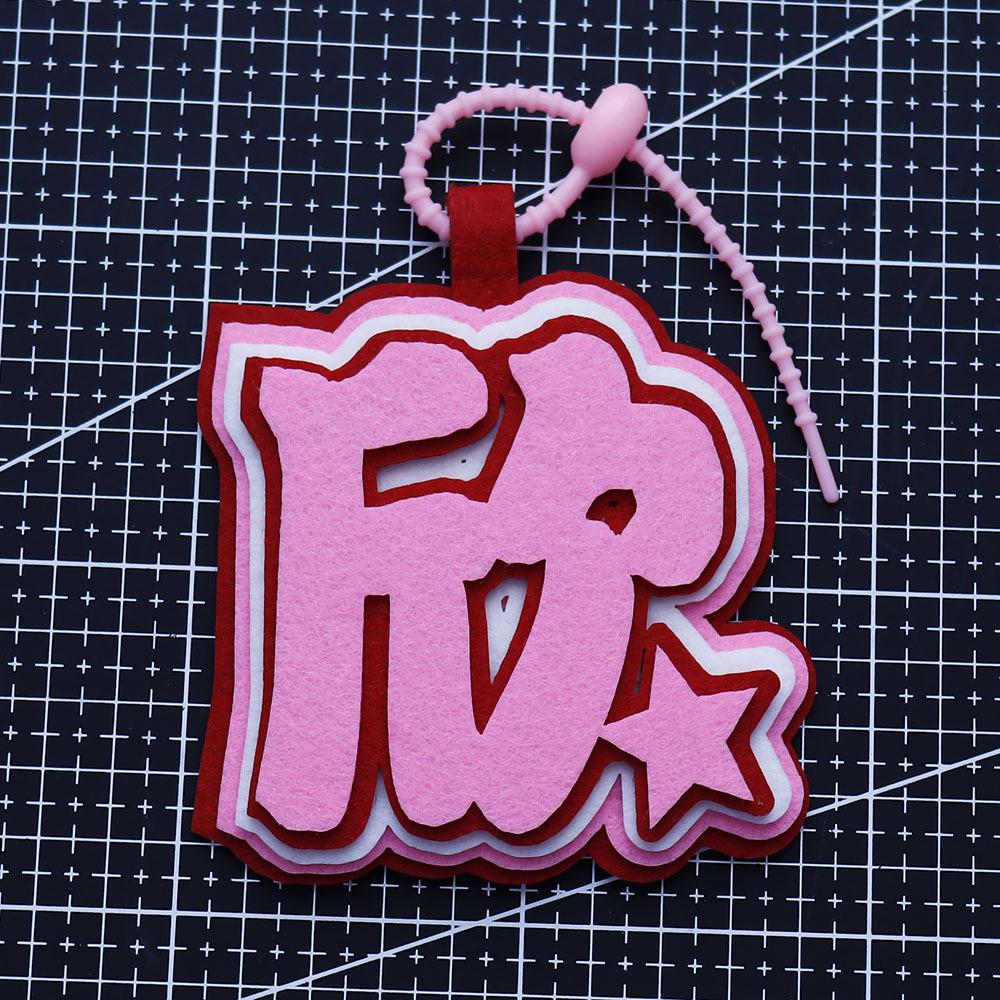 Yu Shuxin Evernight Star River Name Tag and Pendant Fan Merchandise 2MM Thickness