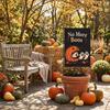 Double-Sided Halloween Garden Flag for Outdoor Party Decoration