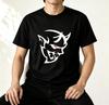 Groovy Protogen Brust Linienzeichnung Anime Grafik Unisex T-Shirt Streetwear Y2K Furry Cosplay Ästhetik Cyber Kawaii Gamer Kleidung T-Shirt