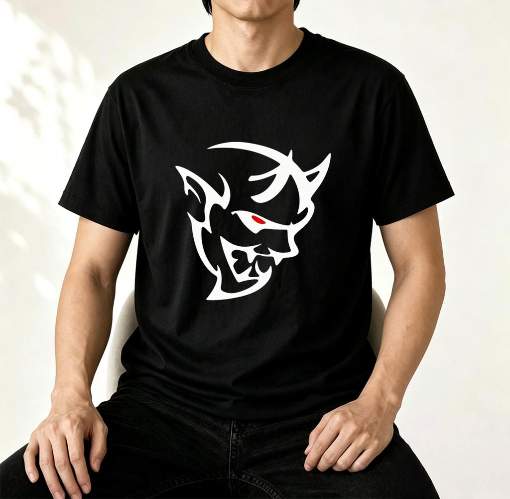Groovy Protogen Brust Linienzeichnung Anime Grafik Unisex T-Shirt Streetwear Y2K Furry Cosplay Ästhetik Cyber Kawaii Gamer Kleidung T-Shirt