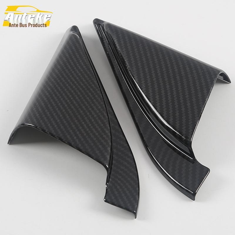 18 CS75 Car Window Inner Triangle Decorative Frame with Electroplated Finish