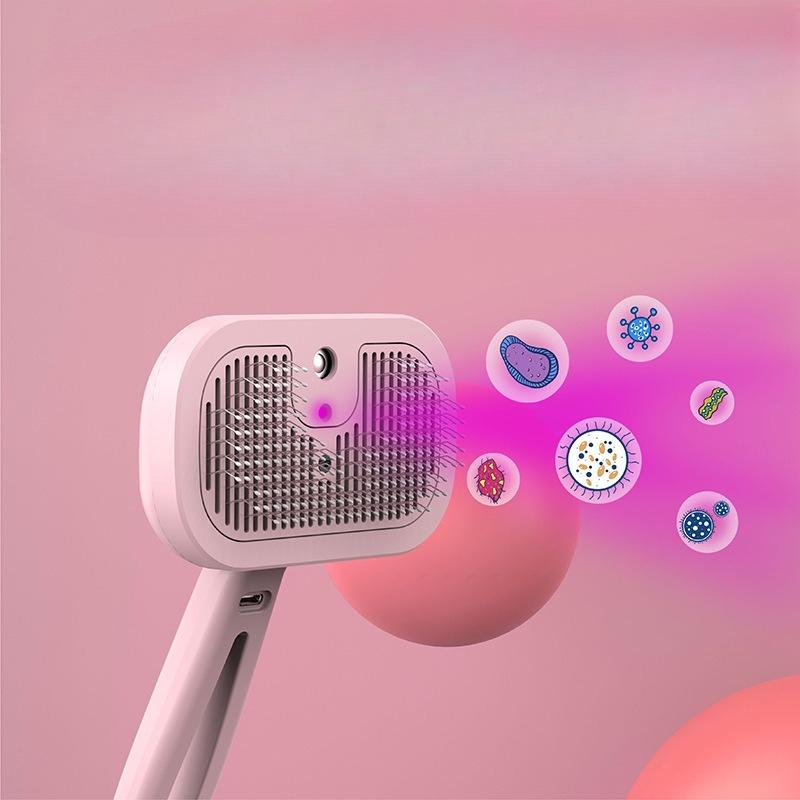 Pet Spray Comb, Massage Comb To Remove Floating Hair, Cat Hair Comb, Rechargeable Hair Combing Wonder, Cat and Dog Comb