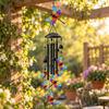 Metal Wind Chime Indoor Outdoor Chimes with Hook Suspended for Garden, Balcony, Entryway