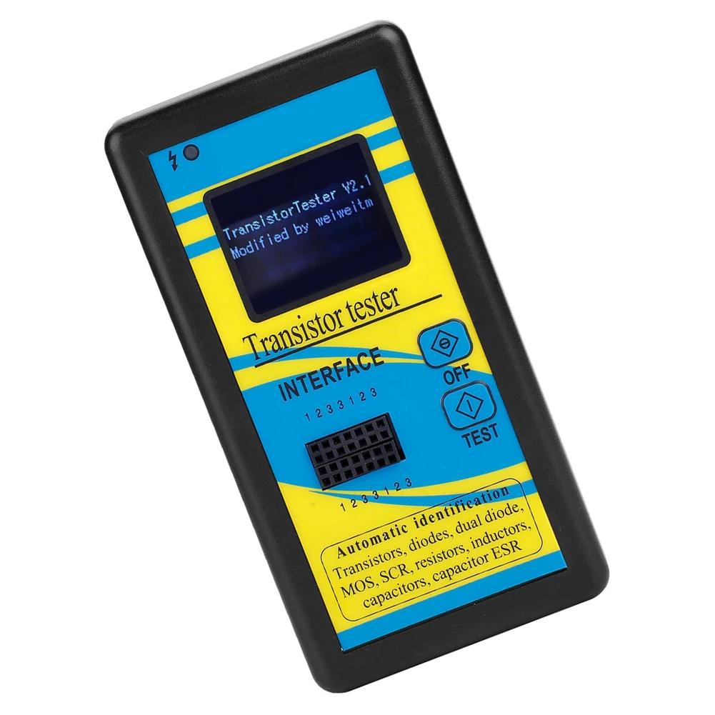 Compact Digital M328 Transistor Tester for Accurate Measurement of Electronic Components with Auto Power Off and Easy Operation