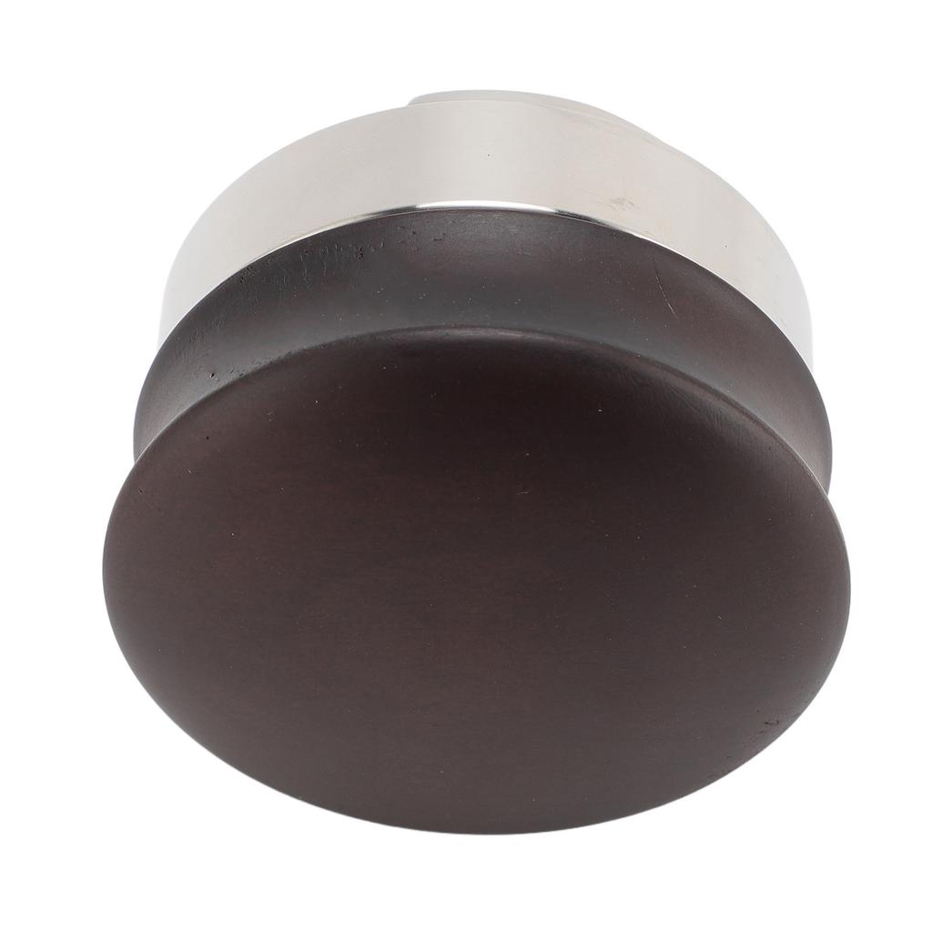 58mm Valnötsträ Kaffepress Kaffepressverktyg Balans Kaffepulverpress för Kaffe
