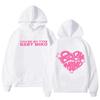 Junger Miko Xoxo Tour Hoodie Lustige Mode Herren Damen Sweatshirt Hip Hop Lässig Herbst Winter Fleece Streetwear Sudaderas