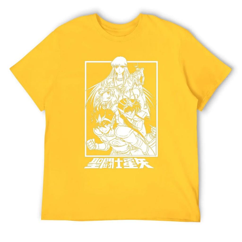 SAINT SEIYA Classic For Sale Round Neck T-shirt Movement Tees Top Quality Funny Novelty Travel USA Size