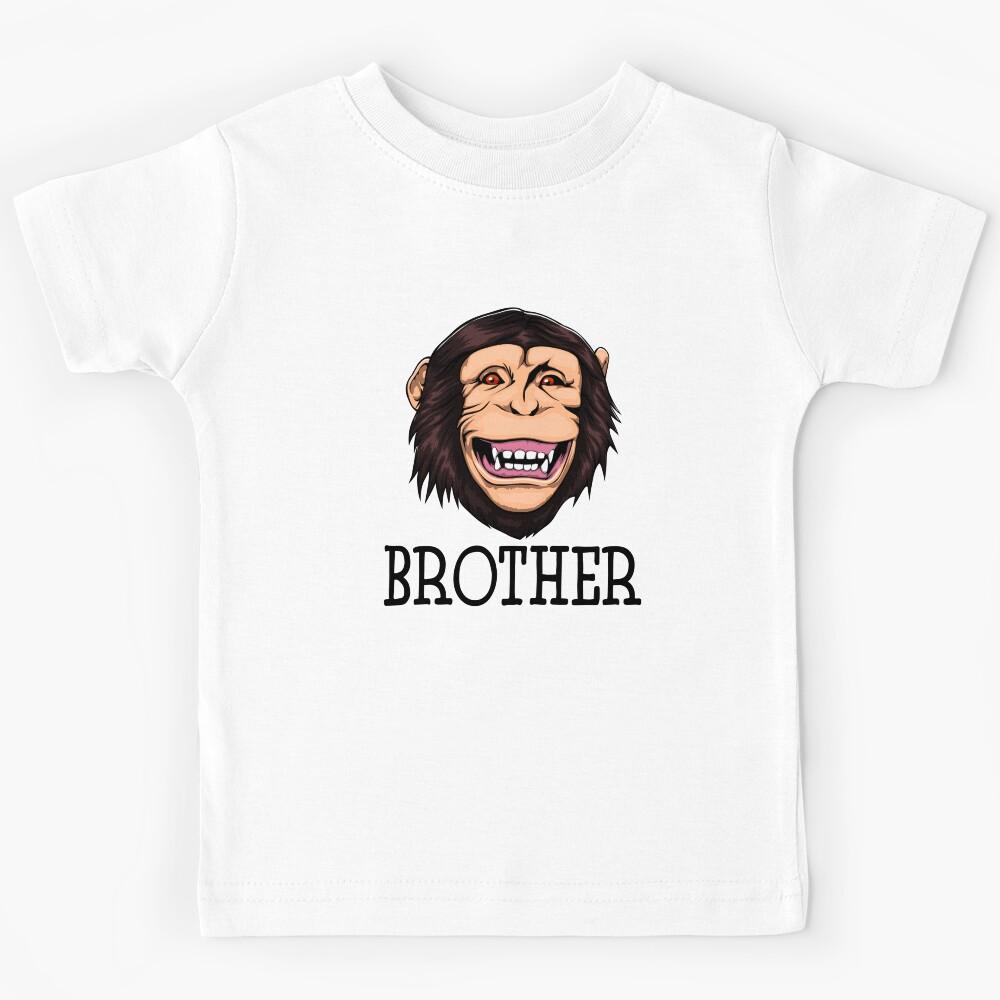 Monkey Brother Chimpanzee Kids T-Shirt 120