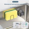 1PC Steel Sponge Drain Rack Kitchen Sink Stainless Steel Sink Drain Rack Rag Steel Ball Sink Cover  Kitchen Storage Supplies