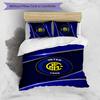 3pcs I-Internazionale Milano (5) Design Cover Set - HD Printed Bedding with 1 Cover and 2 Pillowcases - Perfect for Home and Dorm Decor