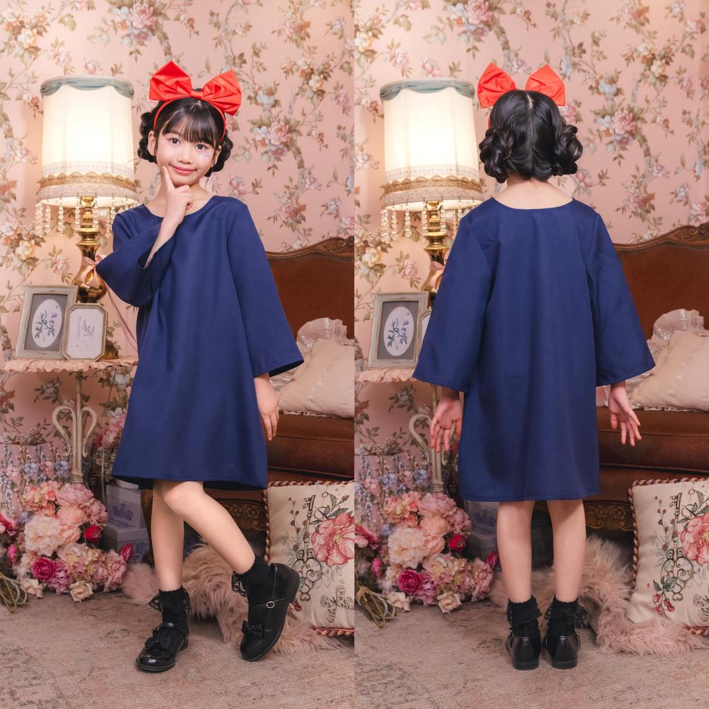 Clearstone Halloween Cosplay Delivery Service Navy Witch's Girl, 140cm,