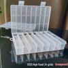 24-Grid Insert Fixed Plastic Organizer Box for Beading, Components, and More with Custom Logo Option