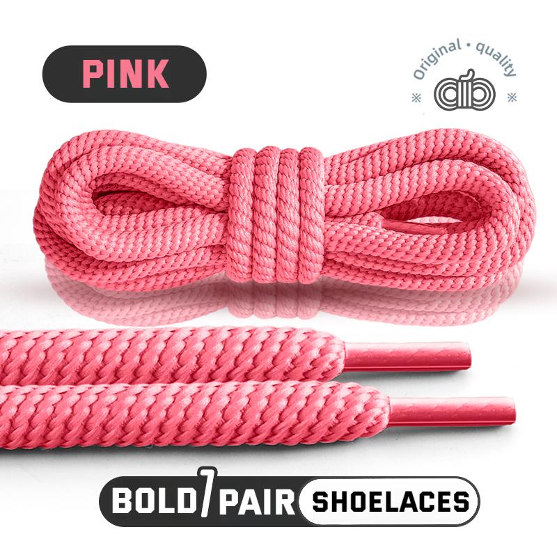 1 Paar Runde Schnürsenkel für Schuhe 10mm Dicke Schnürsenkel Laufschuhe Schnürsenkel 100/120/140/160CM Qualität Seil Schnürsenkel