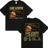 2026 Hot Sale Summer Jamie Webster Running Round The Sun 2026 UK Tour T Shirt Y2K Men Women Vintage Hip Hop Streetwear T-shirt