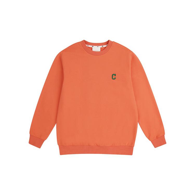 MLB Sweatshirt Unisex Orange Yellow 31MT01011-45O XL