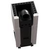 Steel Fireplace KRATKI REGNOR 600/400 7 kW Ø 200 3-sided, Black Thermotec