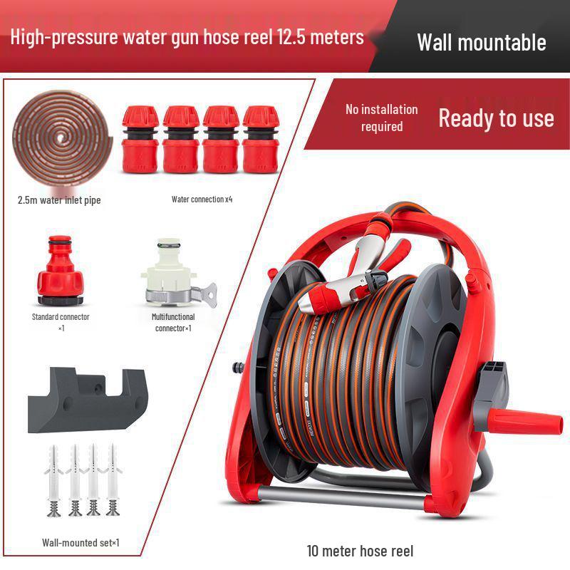 

High-Pressure Car Wash Water Gun and Soft Hose Set