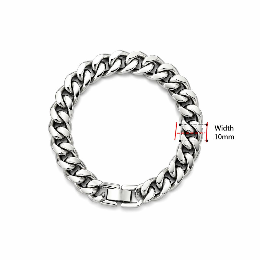 Bracciale a doppia fila intrecciato in acciaio inossidabile con chiusura magnetica in lega a squama di pesce anteriore e posteriore con gioiello a chiglia Nuovo modello