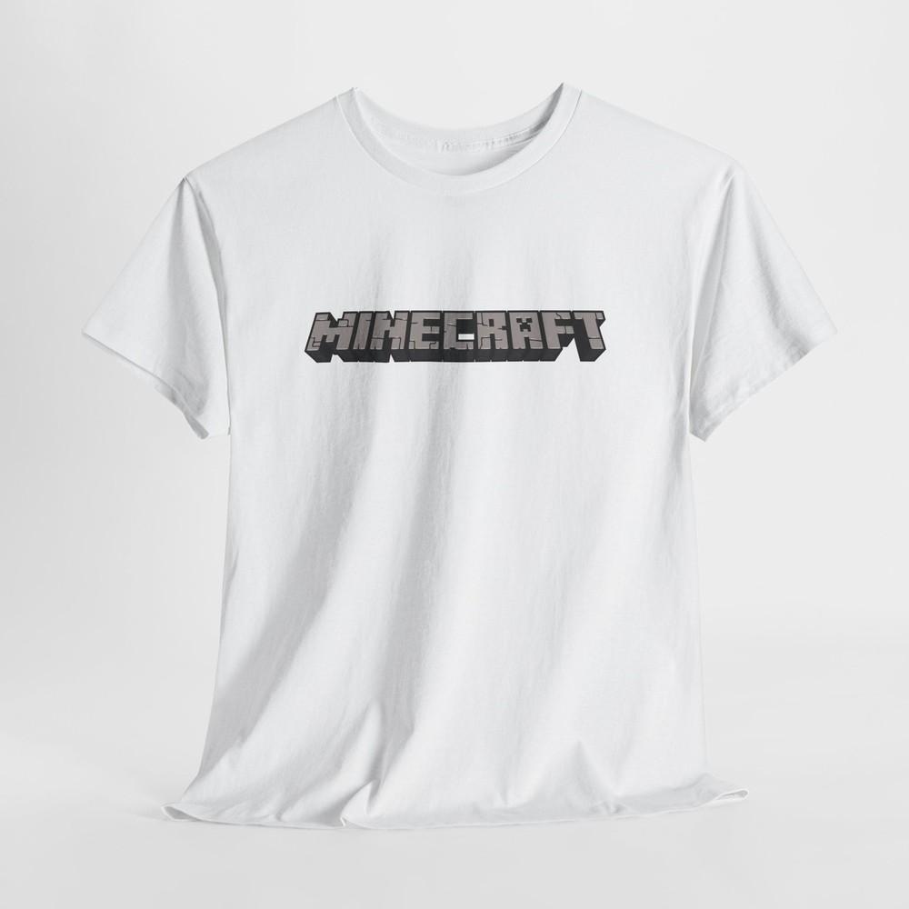

Minecraft T-Shirt – Unisex Gamer Cotton Tee for Men Women or Kids Fans XL