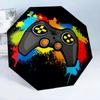 Energetic Gaming Controller 8-Frame for Travel, Camping, Casual Lightweight Portable Umbrella, Essential for Every Family Holidays Birthday Gift