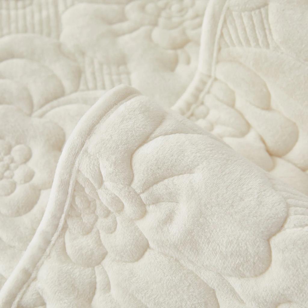 New Plush Sofa Cushion Winter Soft Pastoral Non-slip Back Towel Sofa Cover Cozy Home Decor