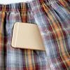 1PC Plaid Loose Soft Cotton Random Color Underwear Comfortable Sleep Underpants Mens Boxers Shorts