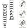 Metal Chain Bracelet For Samsung Galaxy Watch 4 5 6 40mm 44mm 4 6 Classic 42mm 46mm 43/47mm For Huawei GT3 GT4 Amazfit GTS 20mm
