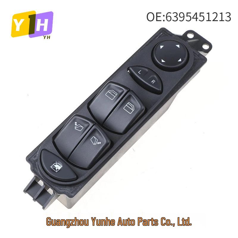 A6395451213: Mercedes-Benz Window Regulator Switch Assembly - Auto Parts Electric