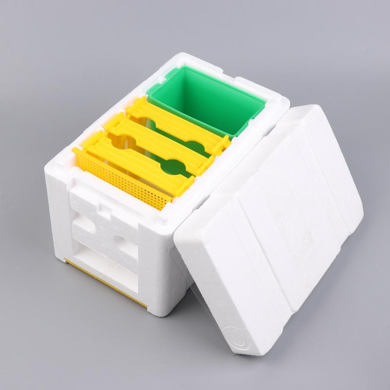 Queen Bee Breeding Box Bee Mating Box Foam Bee Hive Box Beekeeper Garden Pollination Breeding Case Beekeeping Equipment