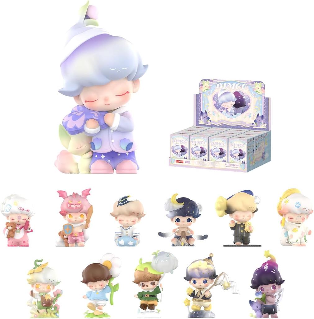 POP MART DIMOO Weaving Wonders Series Figures, DIMOO Blind Box Figures, Home Decorations, Holiday Birthday Gifts, Single Box