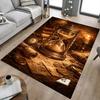 1PC Hourglass Candle Non-Slip Floor Carpet Compatible for Office&Living Room&Bedroom&Dining Room - Flat-Weave Machine-O379
