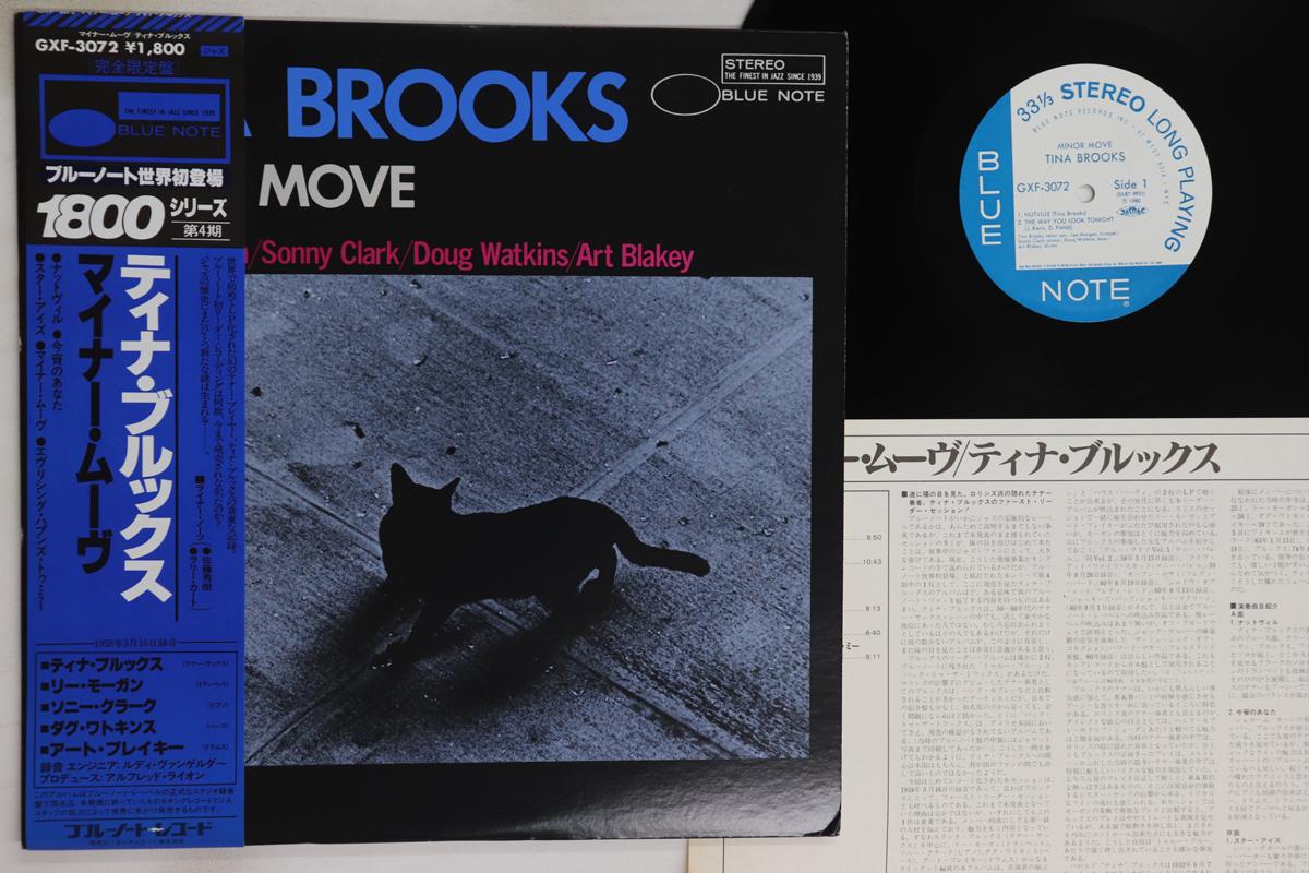 

LP Record TINA BROOKS - Minor Move GXF3072 BLUE NOTE 1980 Japan Obi Jazz Used