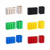 2Pcs Building Block Block Storage Box Tableware Container Desk Organizer  Kitchen Supplies