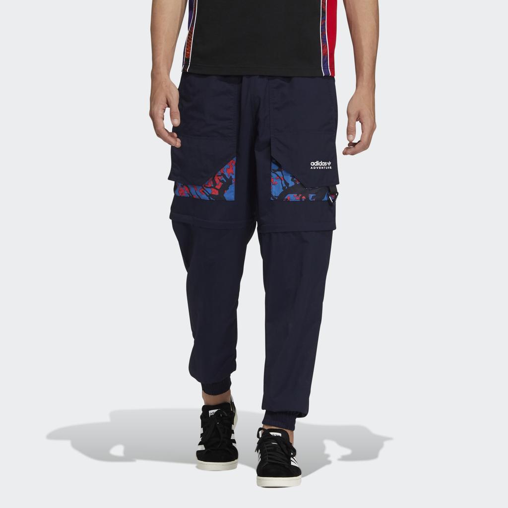 Adidas Originals Essentials Adv Pants With Contrast Pockets and Cuffed Hem Men Bottoms Legend-Ink H46691
