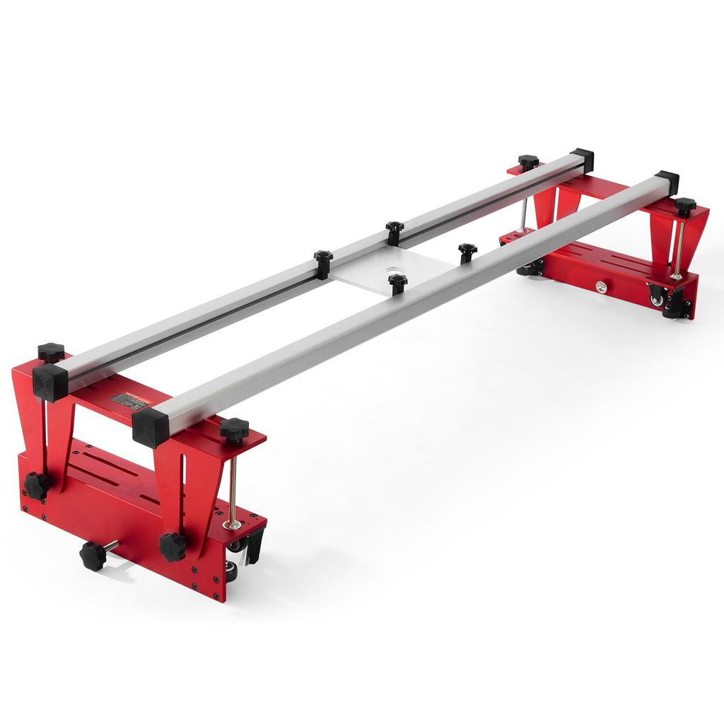 VEVOR Router Sled, 64 Inches/162.6 Cm, Portable and Easy To Adjust Slab Flattening Jig, DIY Woodworking Router Sled for Flattening Slabs