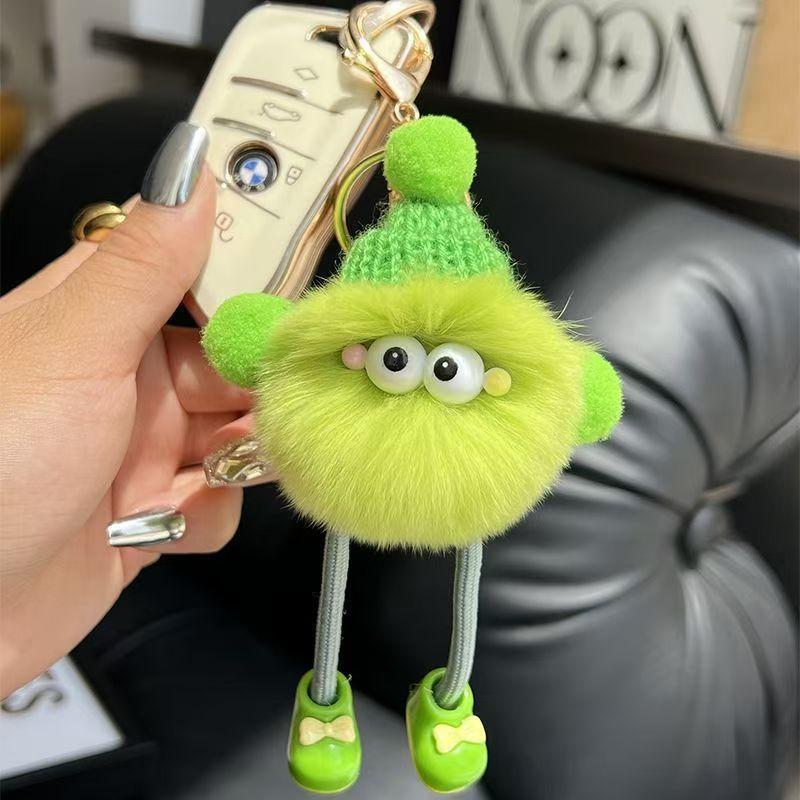 Plush Keychain Hanging Pendant for Keys, Bags and Backpacks – Soft Stuffed Charm Accessory