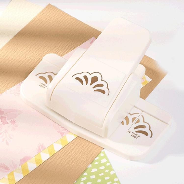 Home Office Schule Hohl Ausgestanzt Schick Rand Präge Stempel Präge Etikettierer 3D Prägemaschine für DIY Projekte