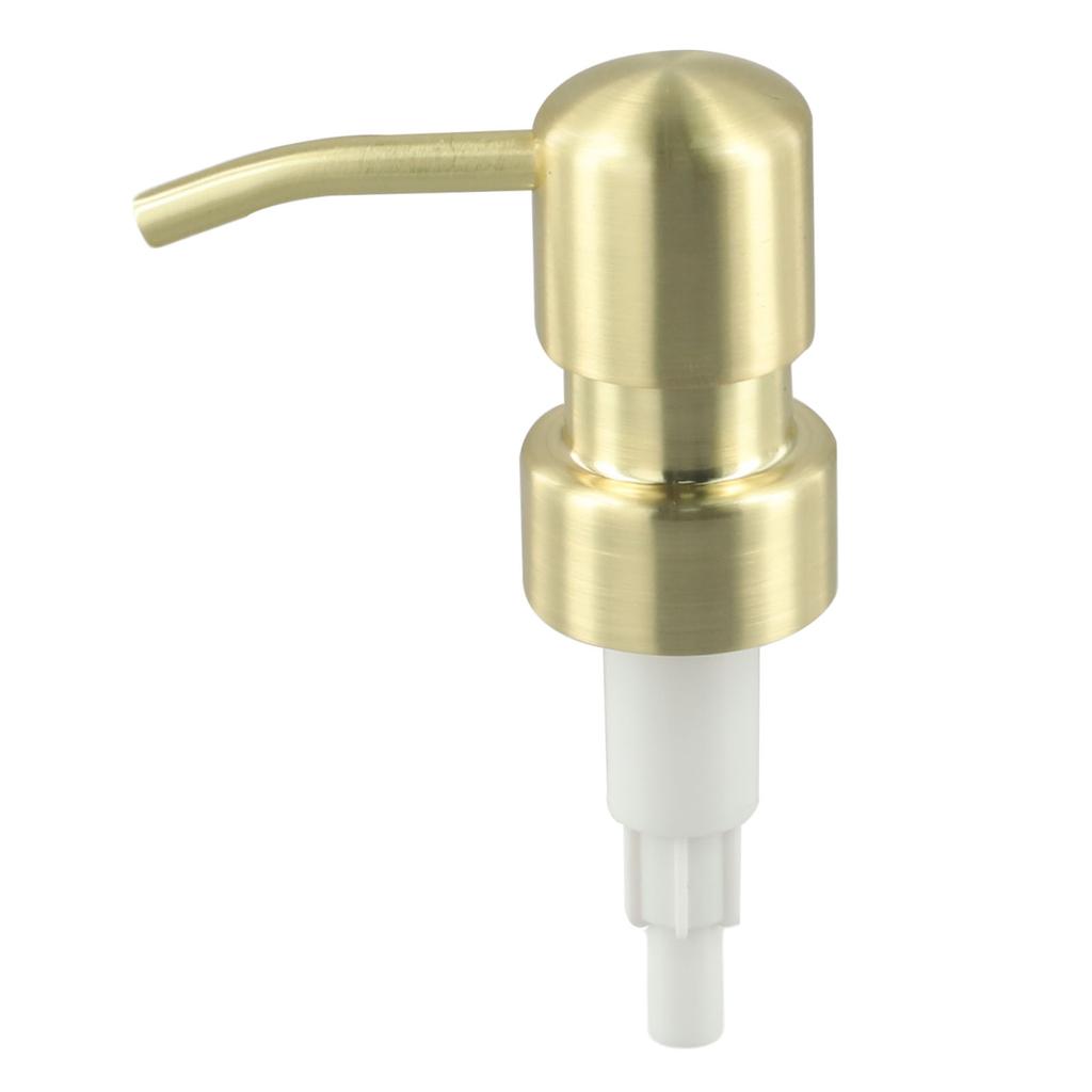11cm Pump Head 1PCS 28 Teeth/400 Threads Bright Gold Matte Gold