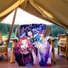 "Neon Lights Fashion: Trendy Accessories for Your Style"Blanket Lightweight Flannel Throw Blanket for Sofa, Bed, Travel, Camping, Livingroom