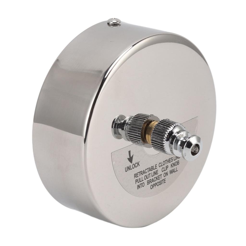 Retractable Clothesline 304 Stainless Steel Safety Auto Retraction Double Pulley Laundry String Line for Indoor Outdoor