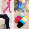 Girls Kids Tights Lot Color Pantyhose Stockings Soft Stretch Velvet Ballet Socks