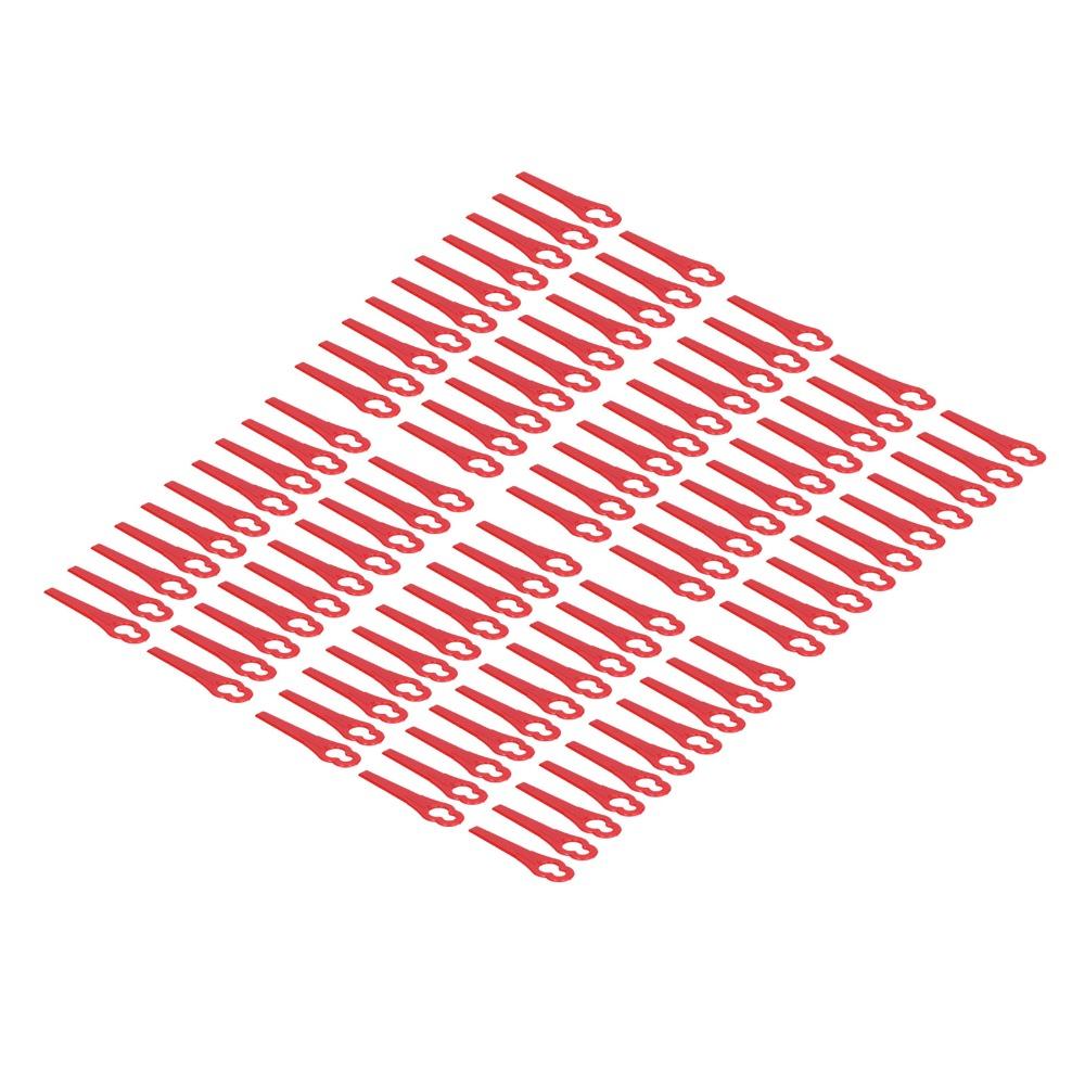 100pcs Plastic Plastic Cutter Blades Nylon Plastic Trimmer Blades Garden Pruning