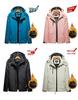 Winddichte Outdoor-Jacke mit Fleece-Futter für Herbst/Winter