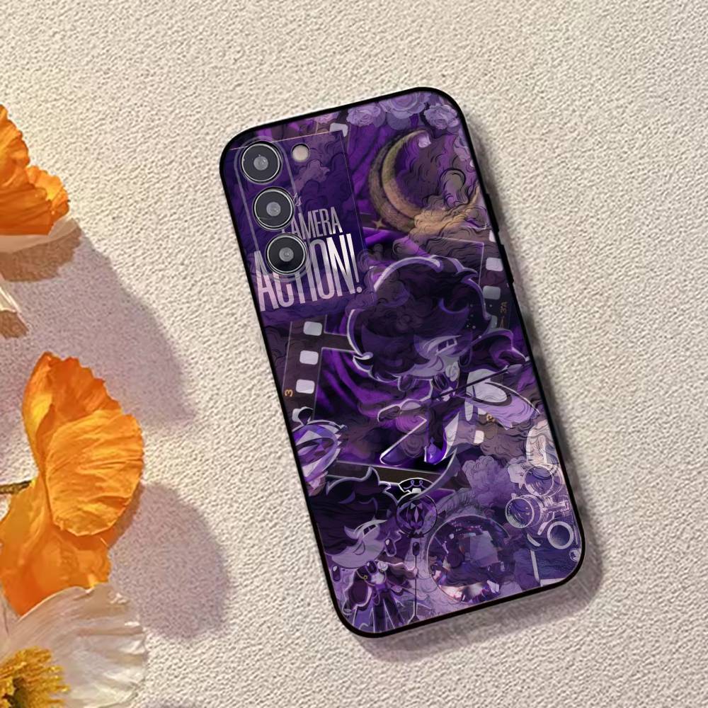 C-Cookie Run Game Phone Case Black Silicone Soft For Samsung Galaxy A73,A72,A71,A70,A53,A52,A51