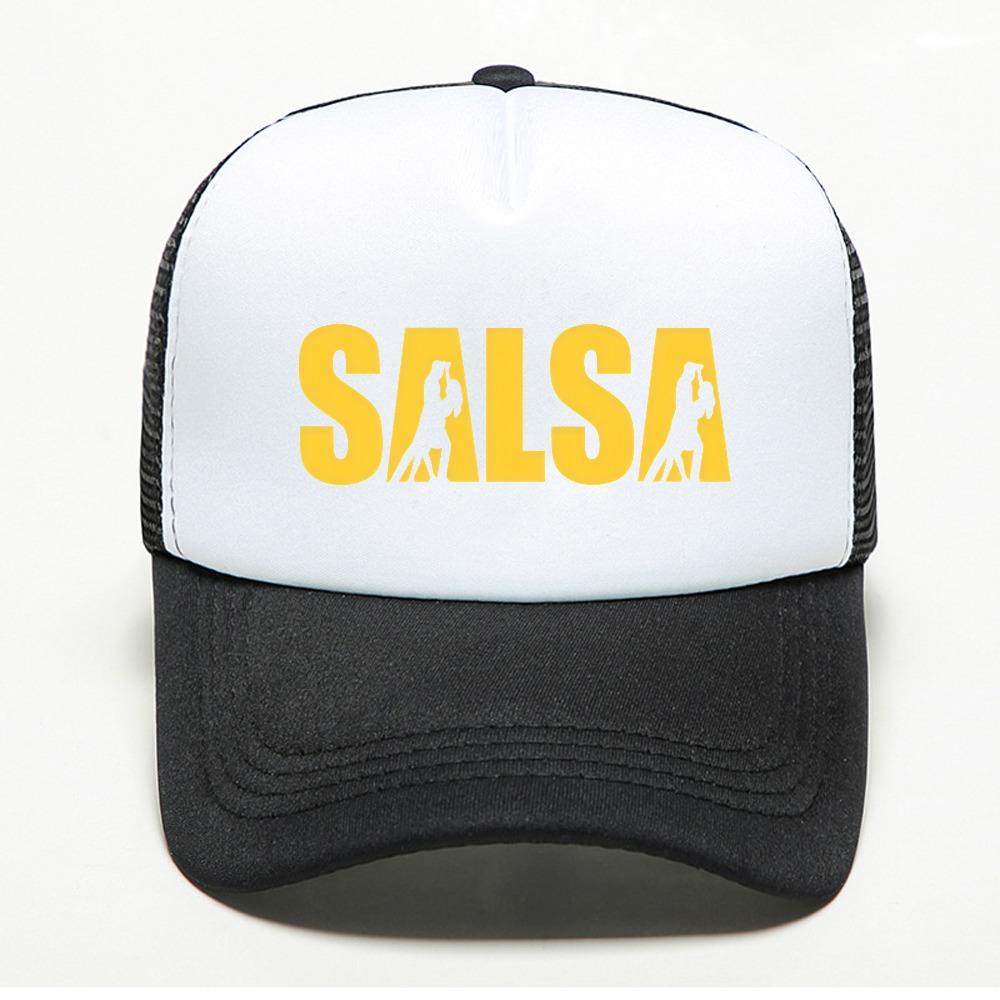Funny Dancing Salsa Music Graphic hat Unisex Summer cool mesh breathable baseball cap Hip Hop Outdoor Sun Protection Trend Hats