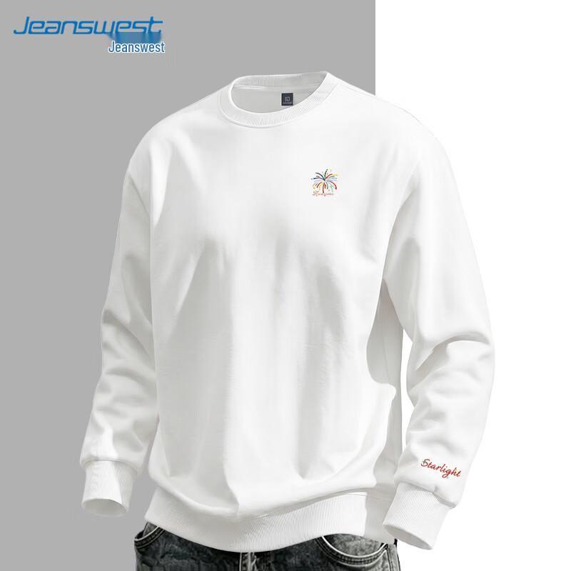 Jeanswest Men's Casual Long-Sleeve Sweatshirt